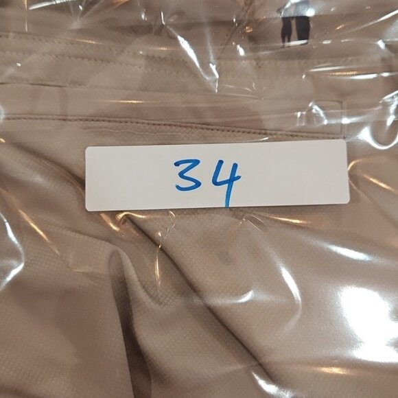 Johnnie-O Mulligan Shorts Mens 38 Khaki Prep-Formance Flat Front Stretch Golf - Picture 14 of 15